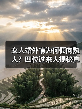 女人婚外情为何倾向熟人？四位过来人揭秘真相（图2）
