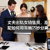 丈夫出轨女销售员，原配如何用策略巧妙分离第三者？（图4）