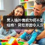 男人婚外情后为何不愿结婚？背后原因令人深思（图1）