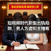 短视频时代新型出轨陷阱，男人为虚拟主播败光钱财（图4）
