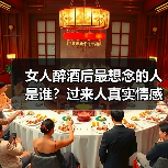 女人醉酒后最想念的人是谁？过来人真实情感大揭秘（图4）