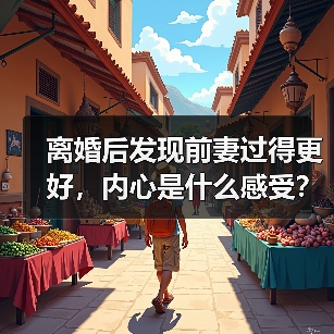 离婚后发现前妻过得更好，内心是什么感受？（图2）