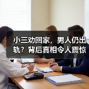 小三劝回家，男人仍出轨？背后真相令人震惊（图4）