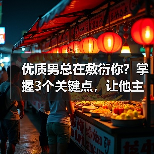优质男总在敷衍你？掌握3个关键点，让他主动倾心（图2）