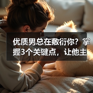 优质男总在敷衍你？掌握3个关键点，让他主动倾心（图4）