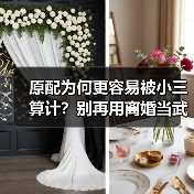原配为何更容易被小三算计？别再用离婚当武器了（图1）