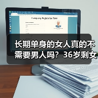 长期单身的女人真的不需要男人吗？36岁剩女坦言独立生活更精彩（图1）