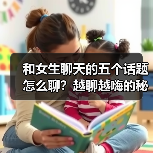 和女生聊天的五个话题怎么聊？越聊越嗨的秘诀（图3）