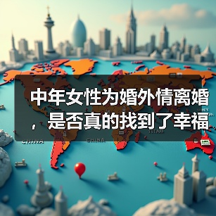 中年女性为婚外情离婚，是否真的找到了幸福？（图4）
