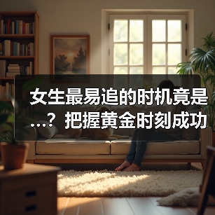 女生最易追的时机竟是…？把握黄金时刻成功率翻倍（图2）