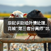 原配求助婚外情处理，竟被
