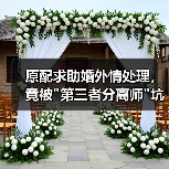 原配求助婚外情处理，竟被