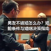 男友不结婚怎么办？婚前条件与婚姻决策指南（图4）