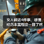 女人做这4件事，感情经历丰富程度一目了然（图1）