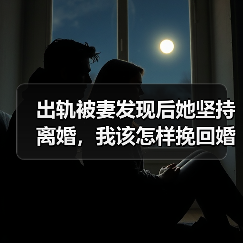 出轨被妻发现后她坚持离婚，我该怎样挽回婚姻？（图3）