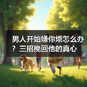 男人开始嫌你烦怎么办？三招挽回他的真心（图1）