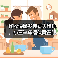 代收快递发现丈夫出轨,小三半年潜伏竟在眼皮底下?(图2) 代收快递发现丈夫出轨,小三半年潜伏竟在眼皮底下?(图2)