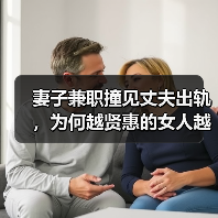 妻子兼职撞见丈夫出轨,为何越贤惠的女人越难守住婚姻?(图1) 妻子兼职撞见丈夫出轨,为何越贤惠的女人越难守住婚姻?(图1)