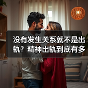 没有发生关系就不是出轨?精神出轨到底有多危险?(图4) 没有发生关系就不是出轨?精神出轨到底有多危险?(图4)