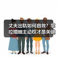 丈夫出轨如何自救？掌控婚姻主动权才是关键（图2）
