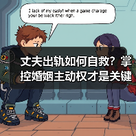 丈夫出轨如何自救？掌控婚姻主动权才是关键（图1）