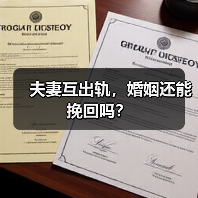 夫妻互出轨,婚姻还能挽回吗?(图1) 夫妻互出轨,婚姻还能挽回吗?(图1)