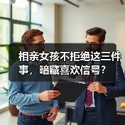 相亲女孩不拒绝这三件事,暗藏喜欢信号?(图2) 相亲女孩不拒绝这三件事,暗藏喜欢信号?(图2)
