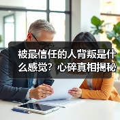 被最信任的人背叛是什么感觉？心碎真相揭秘（图1）