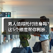 男人值得托付终身吗?这5个维度帮你判断,你选对了吗?(图1) 男人值得托付终身吗?这5个维度帮你判断,你选对了吗?(图1)