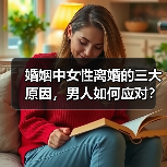 婚姻中女性离婚的三大原因，男人如何应对？（图1）