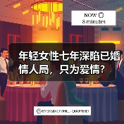 年轻女性七年深陷已婚情人局,只为爱情?(图1) 年轻女性七年深陷已婚情人局,只为爱情?(图1)