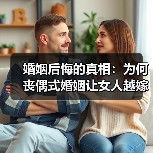 婚姻后悔的真相:为何丧偶式婚姻让女人越嫁越苦?(图4) 婚姻后悔的真相:为何丧偶式婚姻让女人越嫁越苦?(图4)