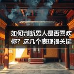 如何判断男人是否喜欢你?这几个表现很关键(图1) 如何判断男人是否喜欢你?这几个表现很关键(图1)