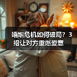 婚姻危机如何破局?3招让对方重燃爱意(图1) 婚姻危机如何破局?3招让对方重燃爱意(图1)