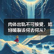 肉体出轨不可接受,婚姻破裂该何去何从?(图2) 肉体出轨不可接受,婚姻破裂该何去何从?(图2)