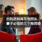 出轨后别再等他回头，妻子必懂的三个挽回婚姻道理（图1）