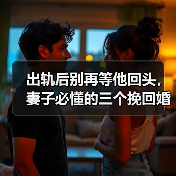 出轨后别再等他回头，妻子必懂的三个挽回婚姻道理（图3）