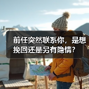 前任突然联系你,是想挽回还是另有隐情?(图2) 前任突然联系你,是想挽回还是另有隐情?(图2)