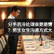 分手后冷处理谁更绝情?男生女生沟通方式大对比(图4) 分手后冷处理谁更绝情?男生女生沟通方式大对比(图4)