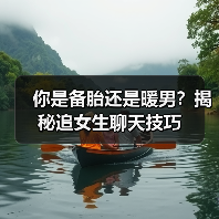 你是备胎还是暖男?揭秘追女生聊天技巧(图2) 你是备胎还是暖男?揭秘追女生聊天技巧(图2)