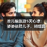 准儿媳旅游5天心凉:婆婆依赖儿子,婚姻真的能顺利吗(图2) 准儿媳旅游5天心凉:婆婆依赖儿子,婚姻真的能顺利吗(图2)