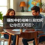 婚姻中的精神压抑如何让你忍无可忍?(图4) 婚姻中的精神压抑如何让你忍无可忍?(图4)
