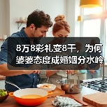 8万8彩礼变8千,为何婆婆态度成婚姻分水岭?(图1) 8万8彩礼变8千,为何婆婆态度成婚姻分水岭?(图1)