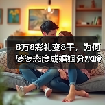 8万8彩礼变8千,为何婆婆态度成婚姻分水岭?(图2) 8万8彩礼变8千,为何婆婆态度成婚姻分水岭?(图2)