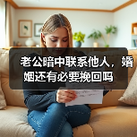 老公暗中联系他人，婚姻还有必要挽回吗（图3）