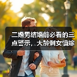 二婚男结婚前必看的三点警示,大龄剩女慎嫁(图3) 二婚男结婚前必看的三点警示,大龄剩女慎嫁(图3)