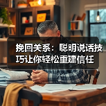 挽回关系:聪明说话技巧让你轻松重建信任(图2) 挽回关系:聪明说话技巧让你轻松重建信任(图2)