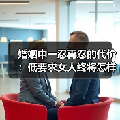 婚姻中一忍再忍的代价:低要求女人终将怎样?(图2) 婚姻中一忍再忍的代价:低要求女人终将怎样?(图2)