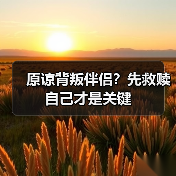 原谅背叛伴侣?先救赎自己才是关键(图1) 原谅背叛伴侣?先救赎自己才是关键(图1)
