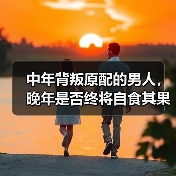中年背叛原配的男人，晚年是否终将自食其果？（图3）